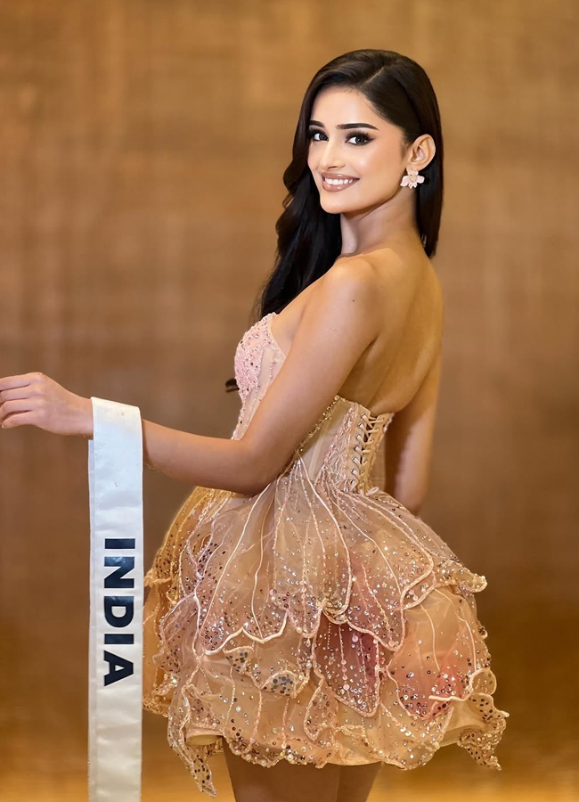 Miss Universe 2025: Manika Vishwakarma In A Sheer Gown8