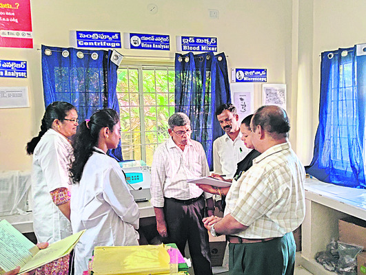 ఆరోగ్య కేంద్రాల సందర్శన
1