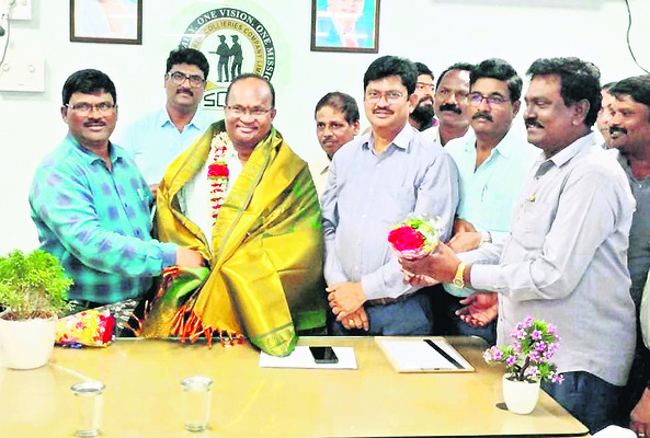 సత్తుపల్లి ఏరియా  జీఎంగా శ్రీనివాస్‌
1