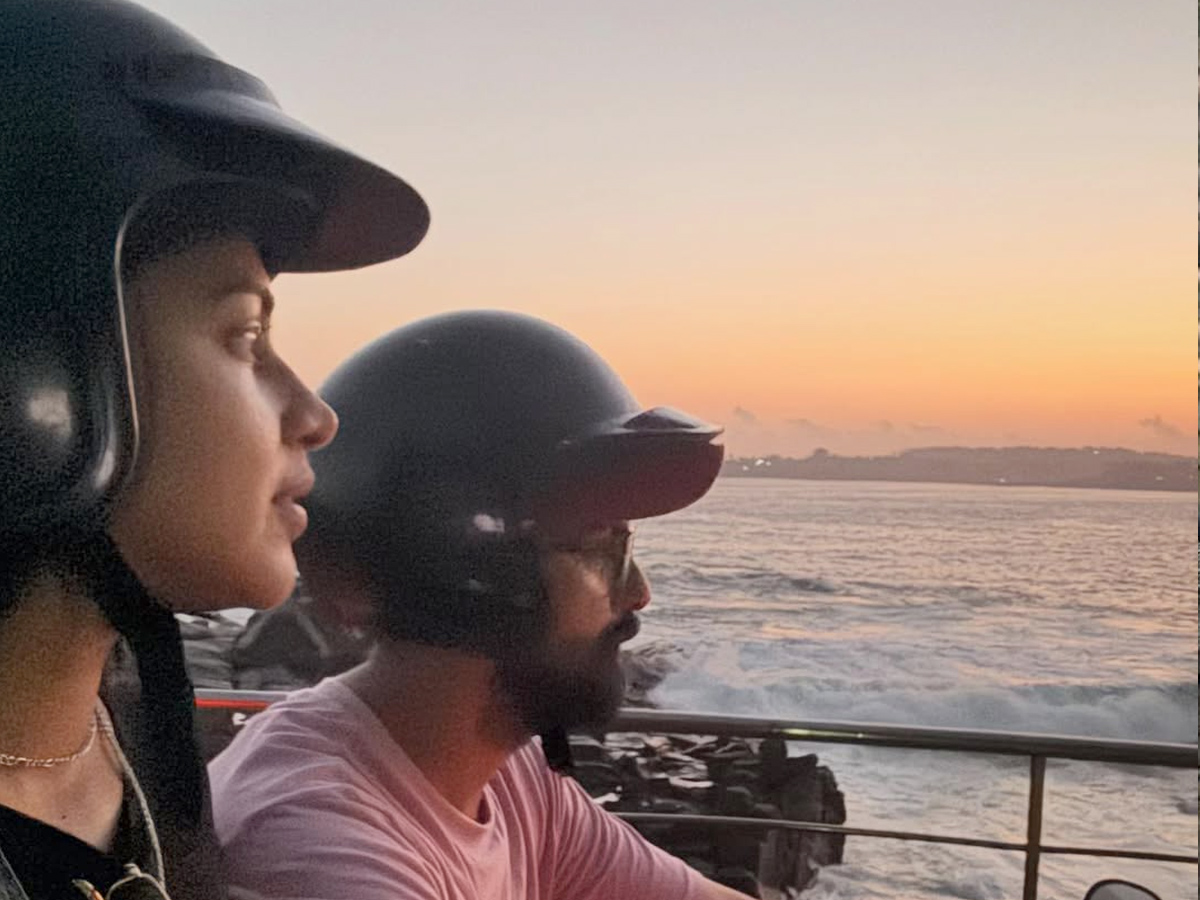 Amala Paul enjoying Her time In Sri Lanka with Her Husband Photos1