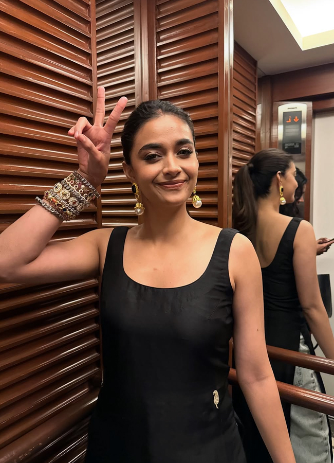 Keerthy Suresh at Revolver Rita Promotions11