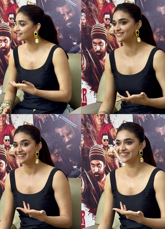 Keerthy Suresh at Revolver Rita Promotions13