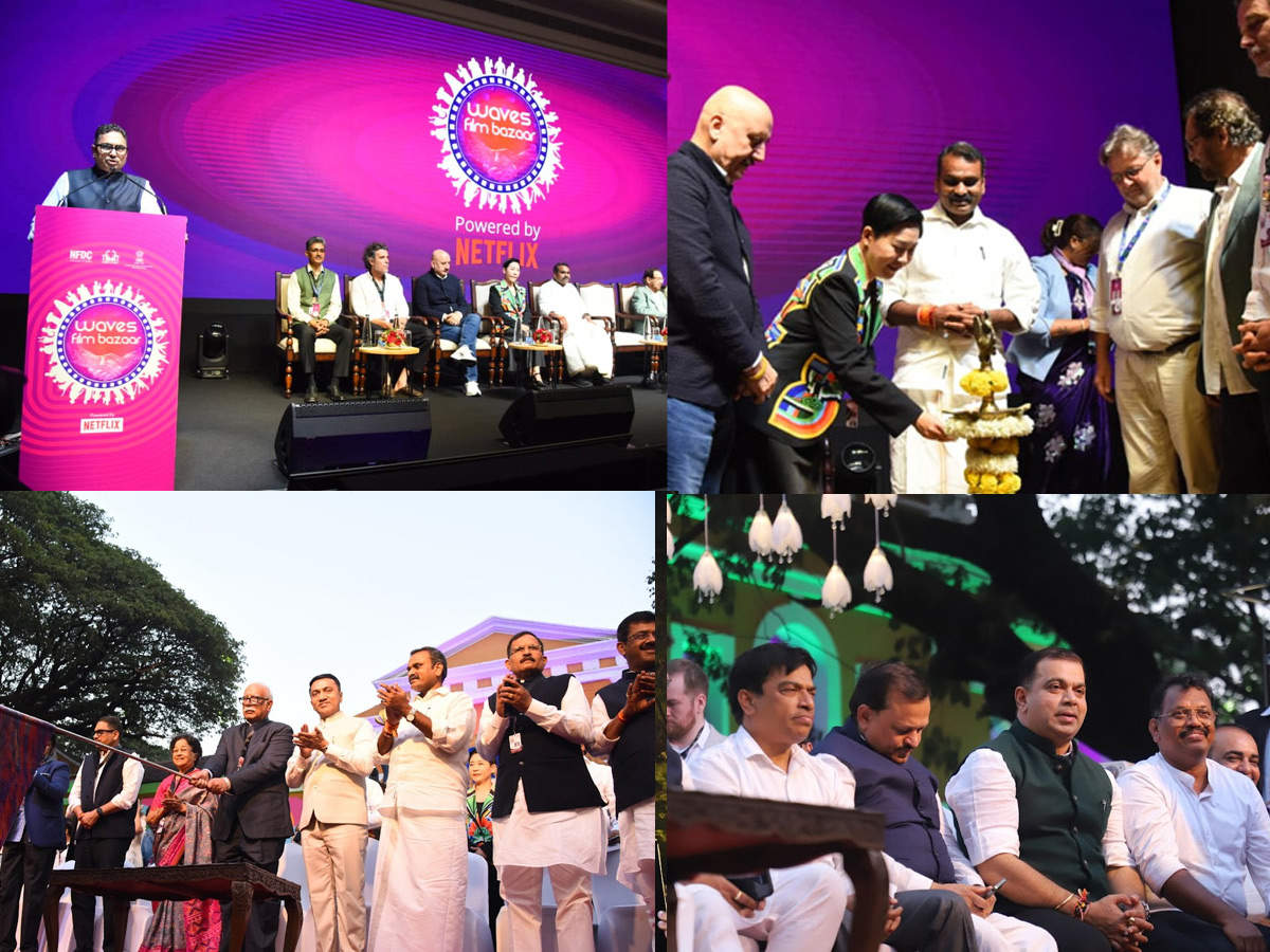 WAVES Film Bazaar opens in Goa Photos1