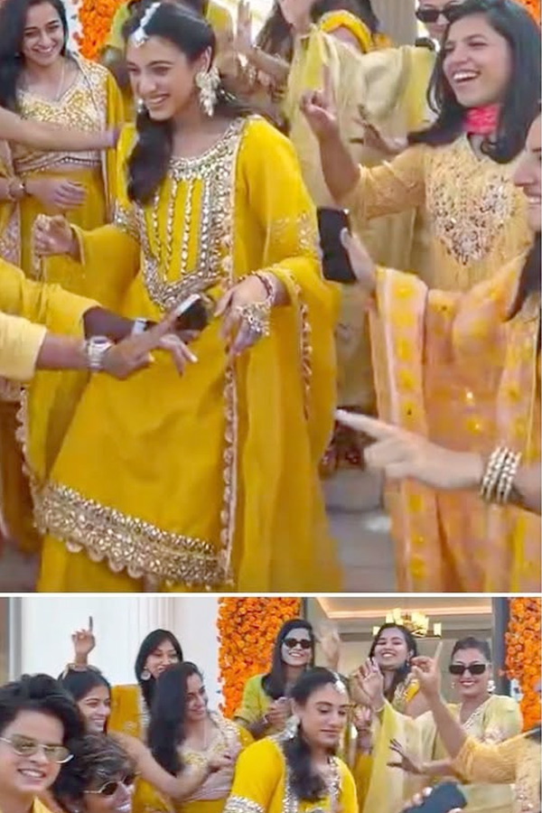 Smriti Mandhana Looks Gorgeous At Haldi Ceremony Photos3