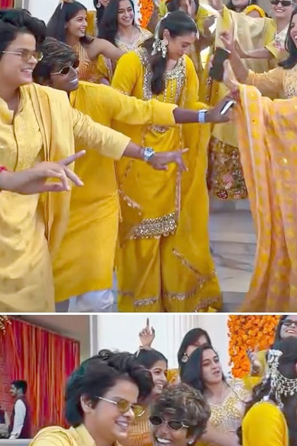 Smriti Mandhana Looks Gorgeous At Haldi Ceremony Photos4