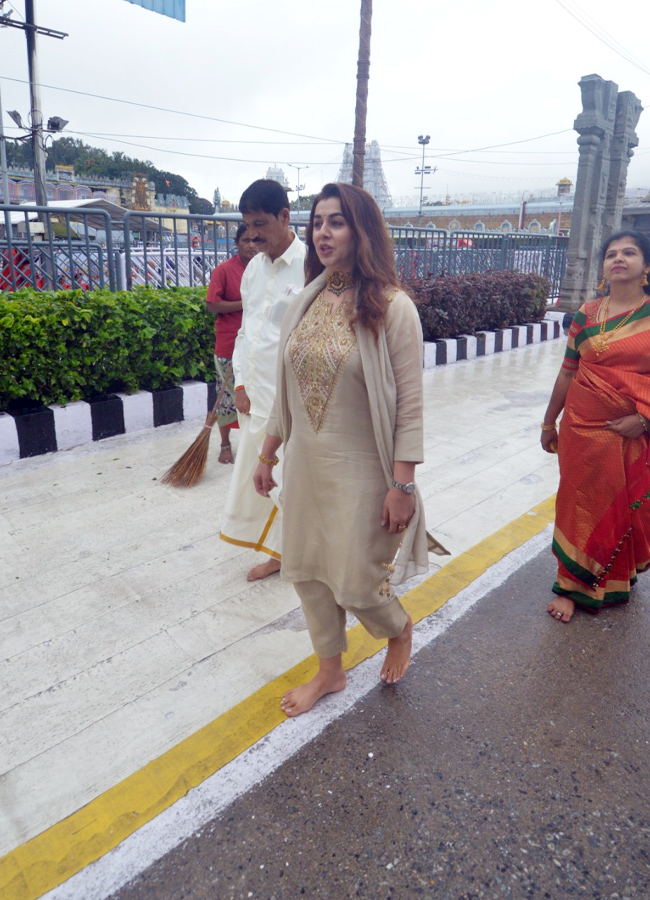 Actress Nikki Galrani at Tirumala Srivari Seva Photos4