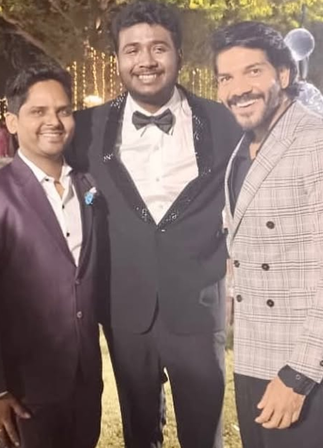 Singer Rahul Sipligunj-Harinya Sangeet Party (Photos)7