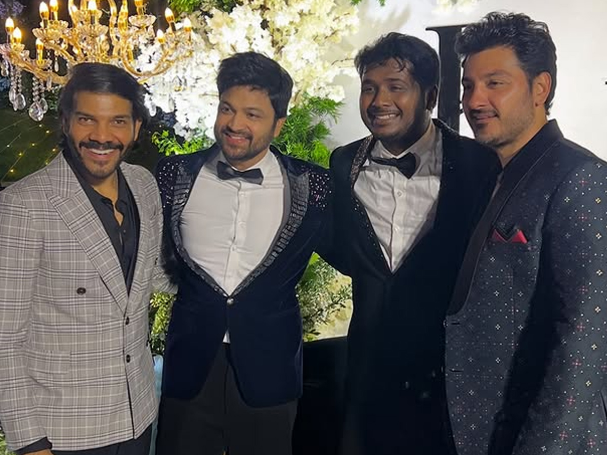 Singer Rahul Sipligunj-Harinya Sangeet Party (Photos)8