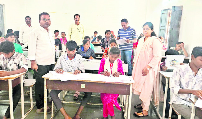 ప్రశాంతంగా  ఎన్‌ఎంఎంఎస్‌ పరీక్ష 
2