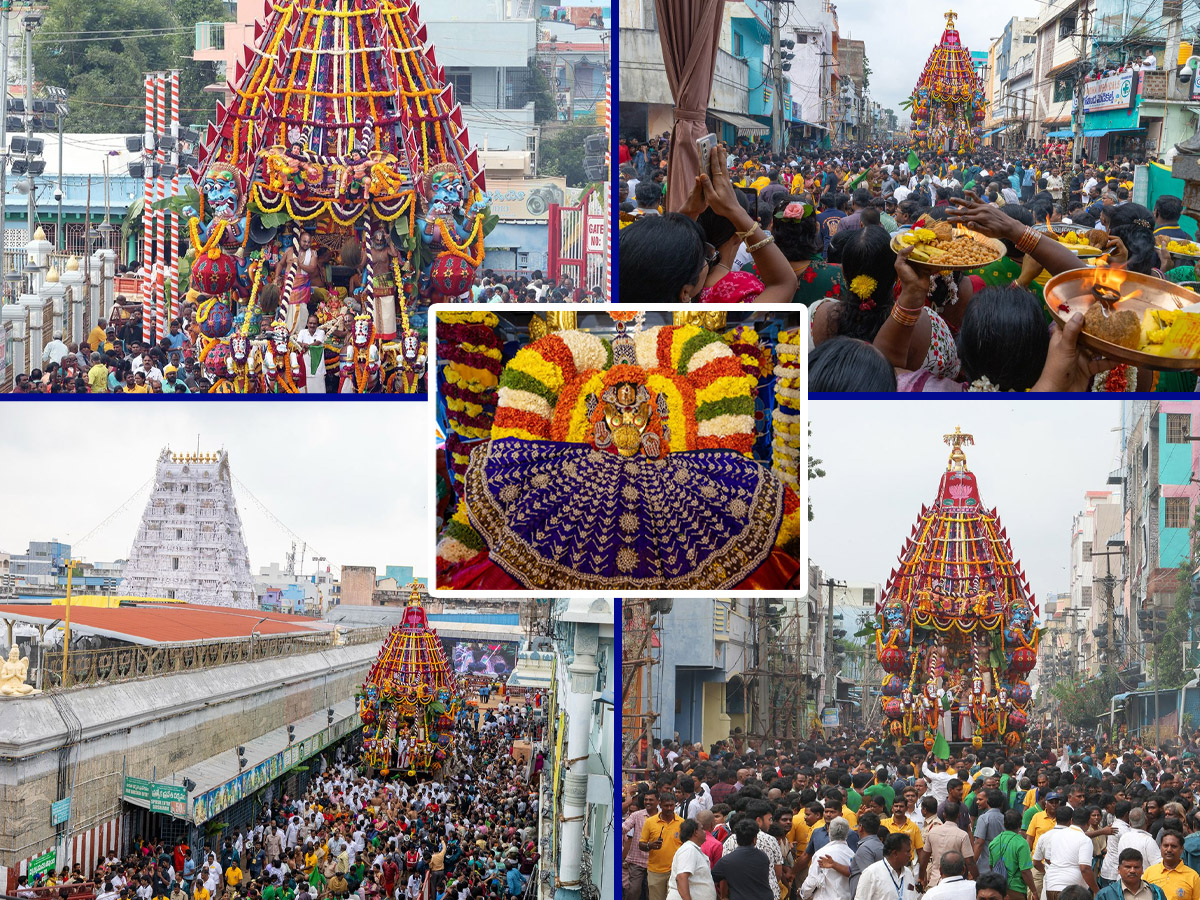 A grand chariot festival in Tiruchanur1
