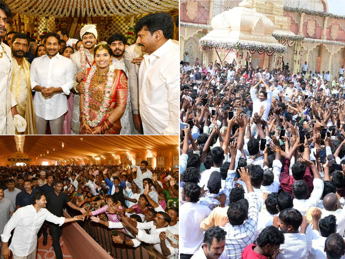 YS Jagan Attend Marriage At Raptadu Thopudurthi Prakash Reddy1