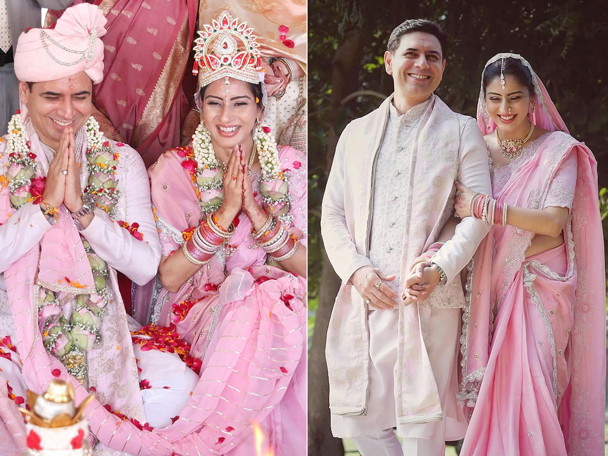Kyunki Saas Bhi Kabhi Bahu Thi Actors Sandeep Baswana And Ashlesha Savant Get Married After 23 Years Of Dating Photos1