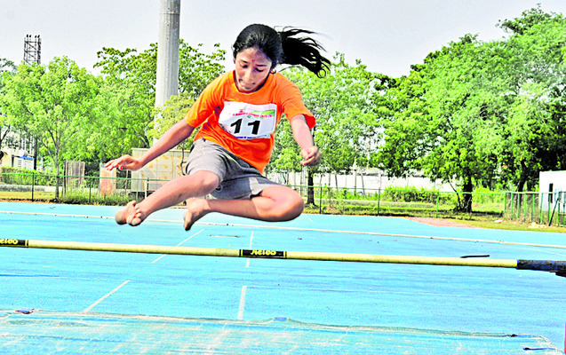 ఉత్సాహంగా అస్మిత అథ్లెటిక్స్‌ 1