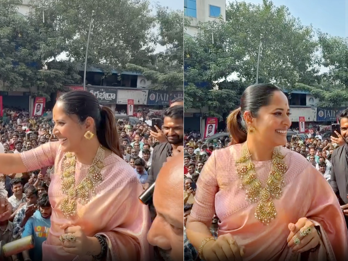 Anasuya Bharadwaj Stunning Looks In Saree Photos1