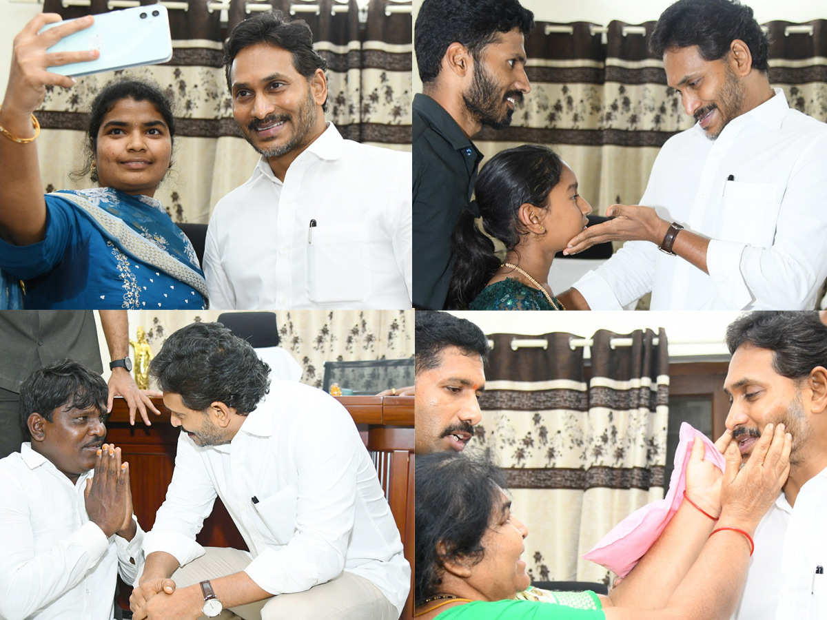 YS Jagan Conduct Praja Darbar In Pulivendula Camp Office Photos1