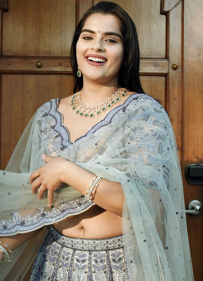 Balagam movie beauty kavya kalyanram latest images in saree10