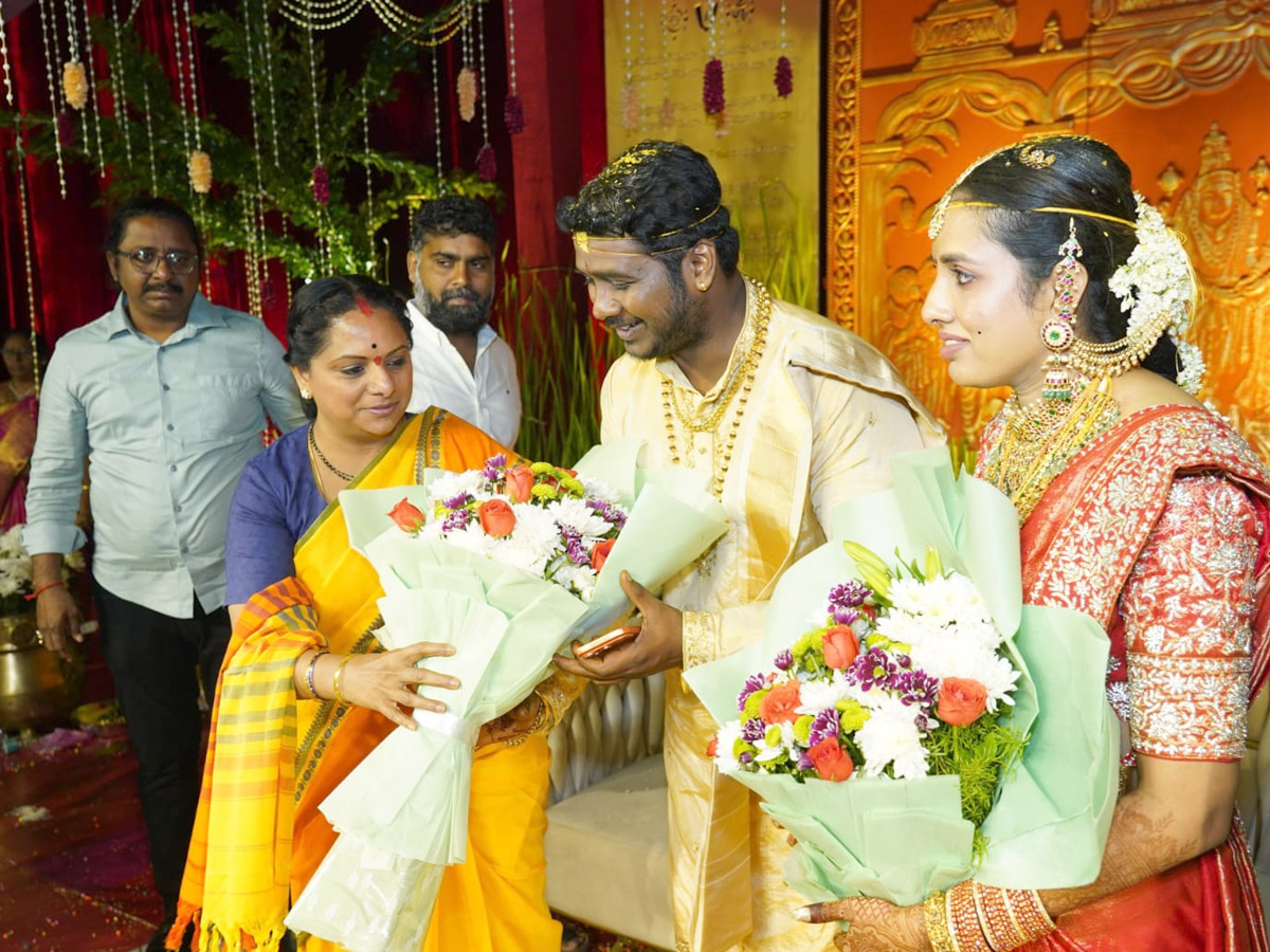 Singer Rahul Sipligunj Marries Fiancée Harinya Reddy Photos3