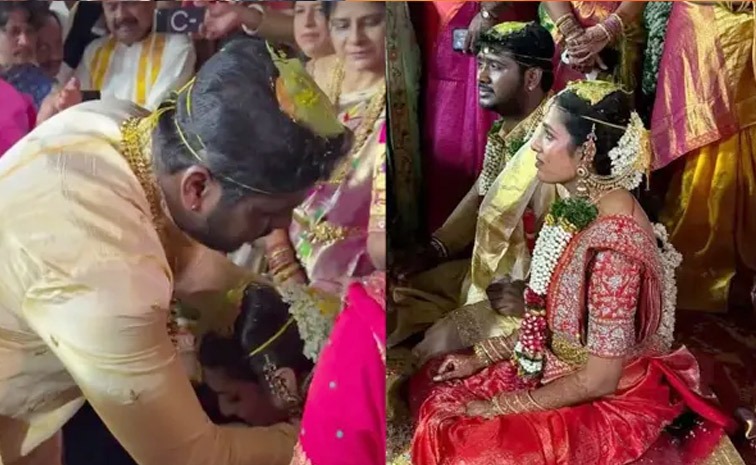 Singer Rahul Sipligunj Marries Fiancée Harinya Reddy Photos6