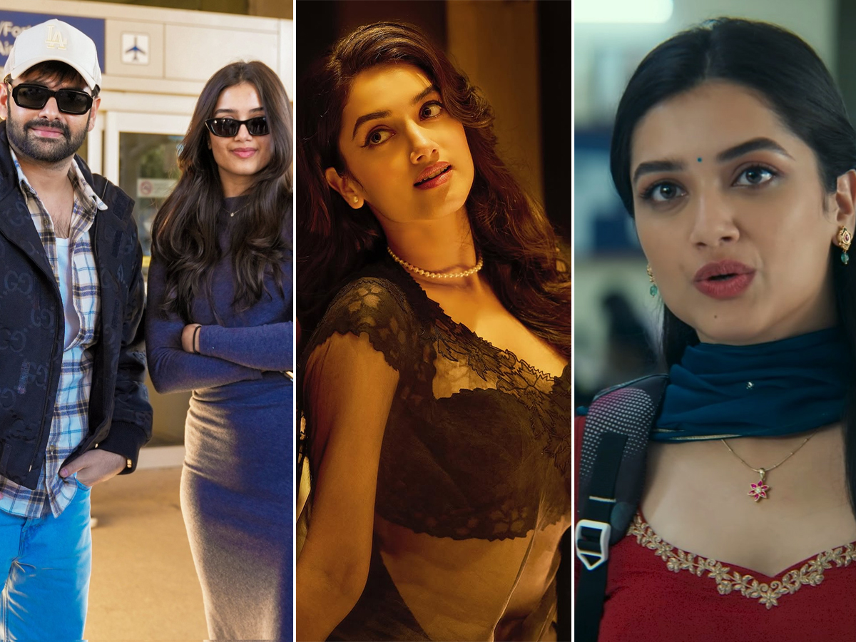 Tollywood Actress Bhagyashri Borse HD Photos1