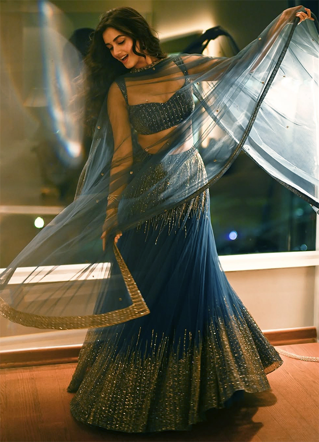 Tollywood Actress Bhagyashri Borse HD Photos6