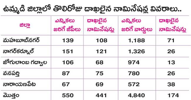 సర్పంచ్‌ 441.. వార్డులు 174 1