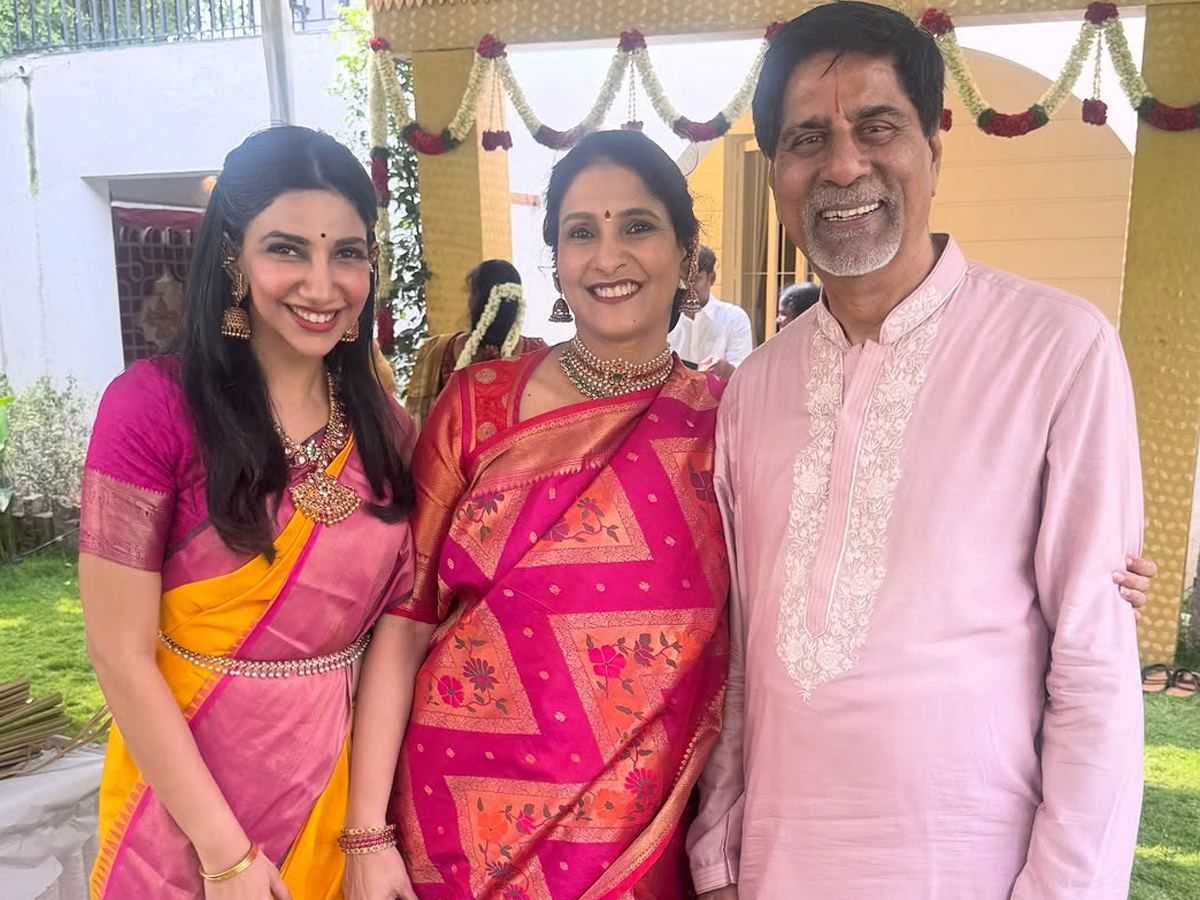 Big Boss Tamil fame Samyuktha Shan marries cricketer Aniruddha Srikanth Photos12