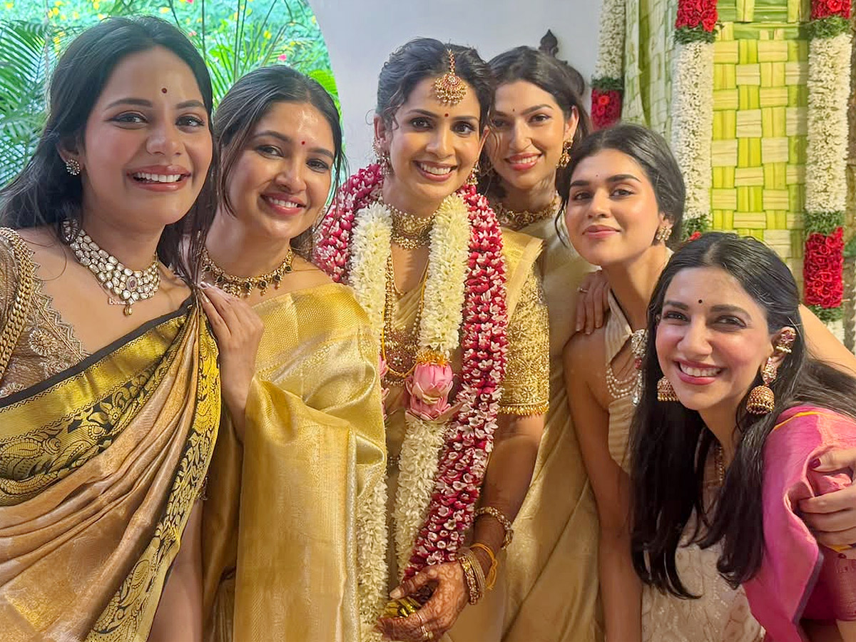 Big Boss Tamil fame Samyuktha Shan marries cricketer Aniruddha Srikanth Photos15