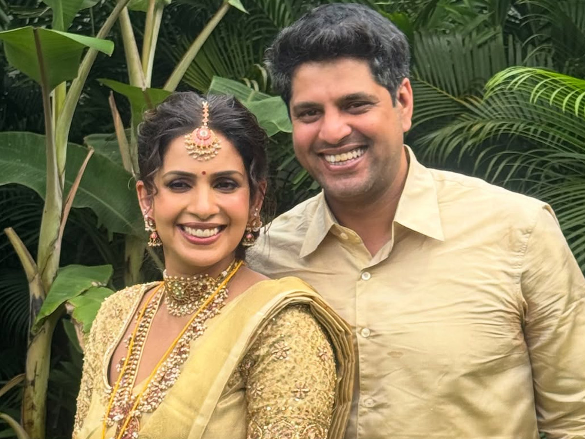 Big Boss Tamil fame Samyuktha Shan marries cricketer Aniruddha Srikanth Photos16