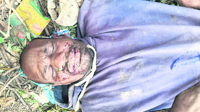 భర్త దాడిలో భార్య మృతి 
1