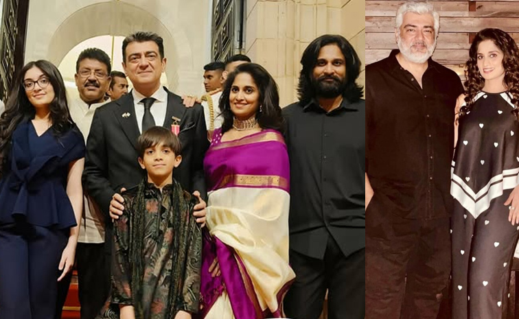 Thala Ajith Family Pictures and Moments Photos14