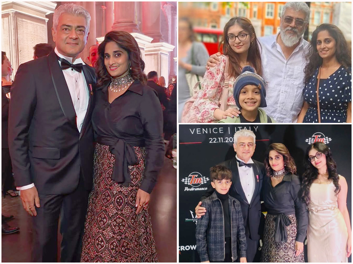Thala Ajith Family Pictures and Moments Photos1