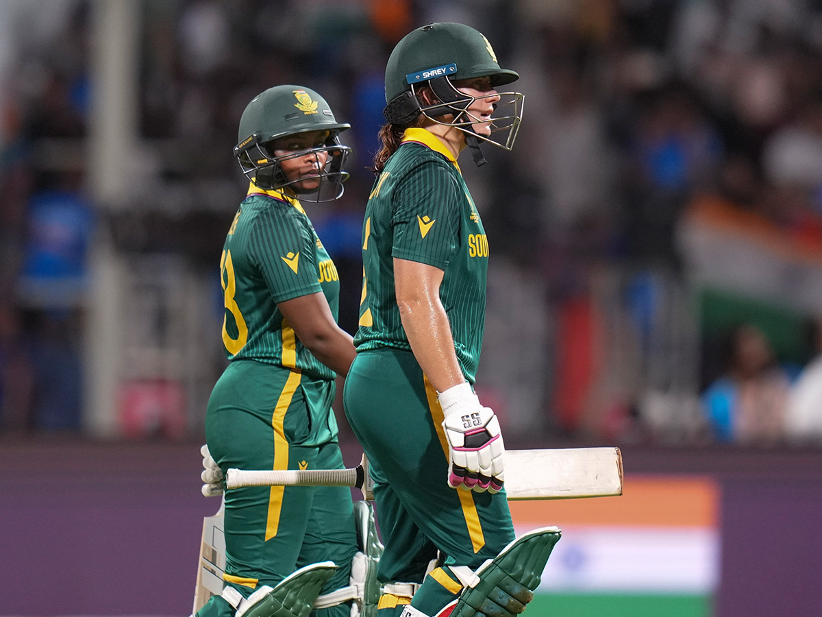  ICC Womens World Cup Final Celebrate with the Trophy Ceremony Photos22