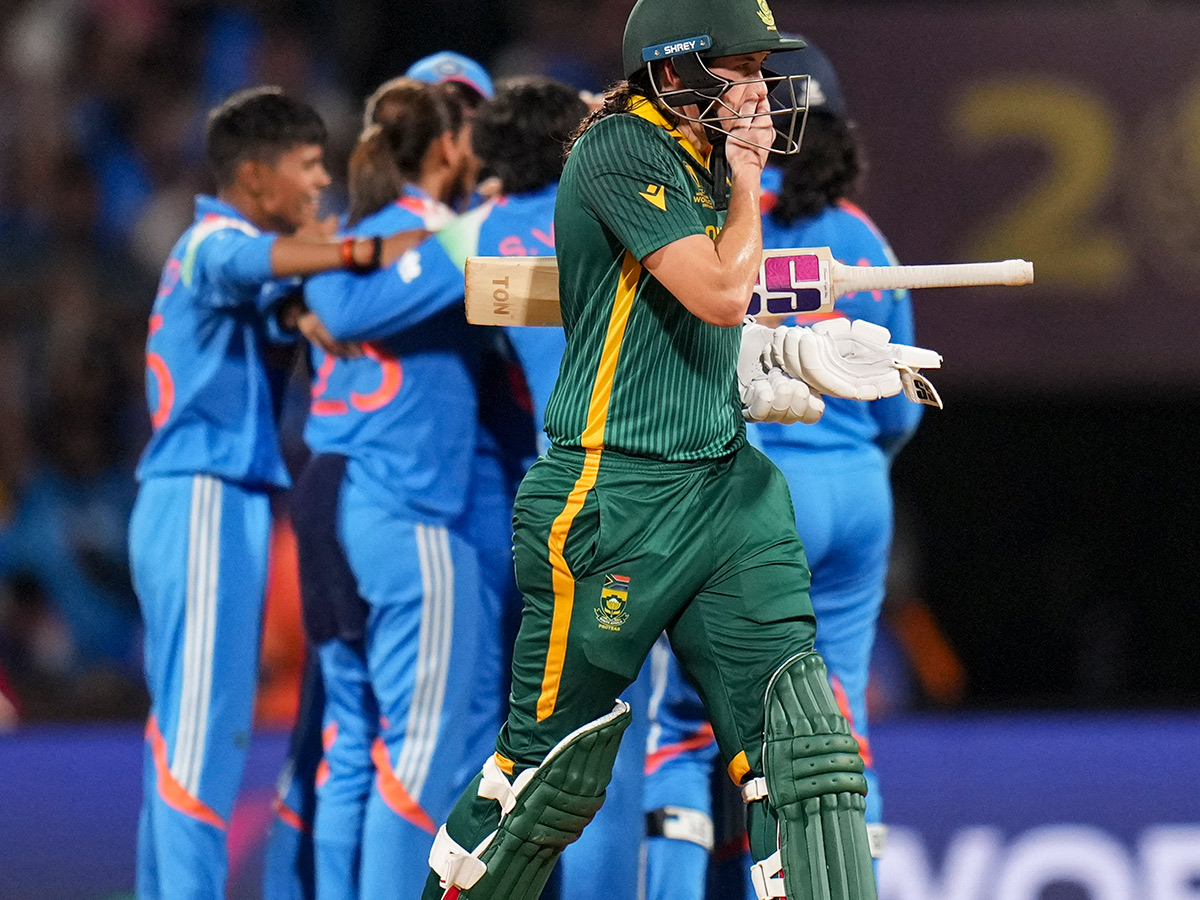  ICC Womens World Cup Final Celebrate with the Trophy Ceremony Photos25