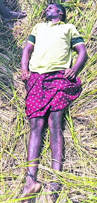 విద్యుదాఘాతంతో వ్యక్తి మృతి 
2