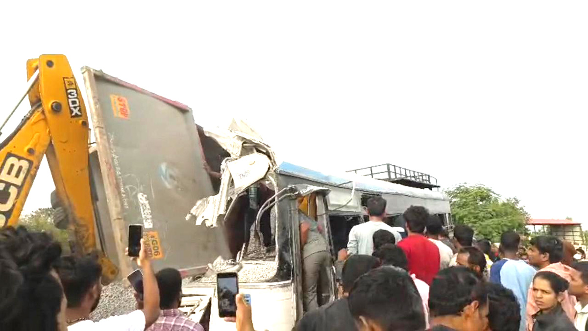 Telangana : Chevella Bus Accident Photos9