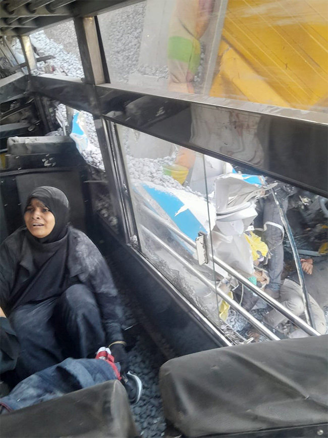 Telangana : Chevella Bus Accident Photos12