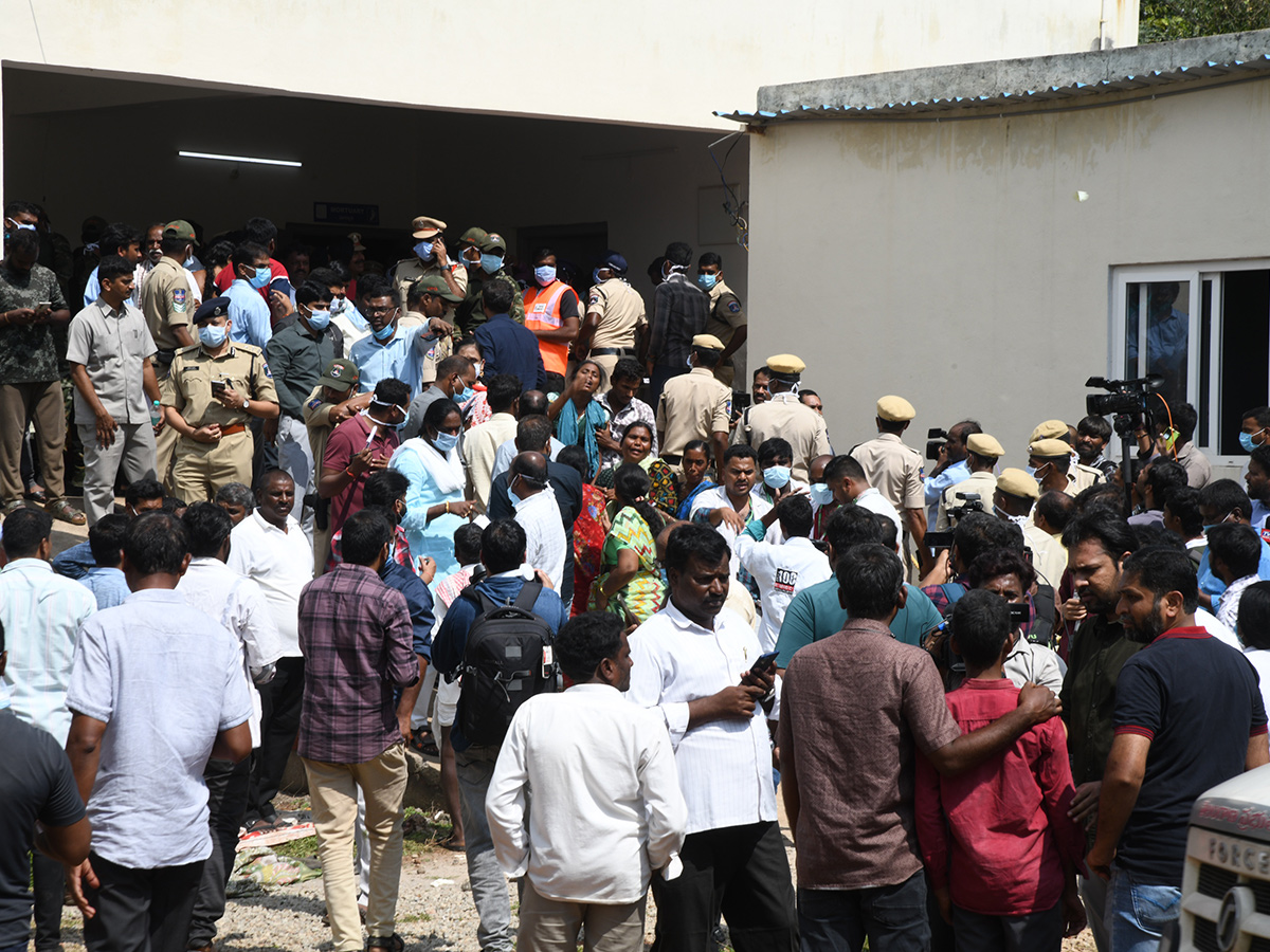 Telangana : Chevella Bus Accident Photos15