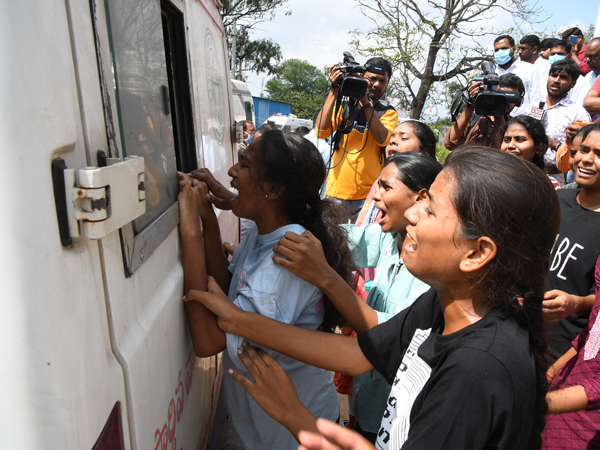 Telangana : Chevella Bus Accident Photos24