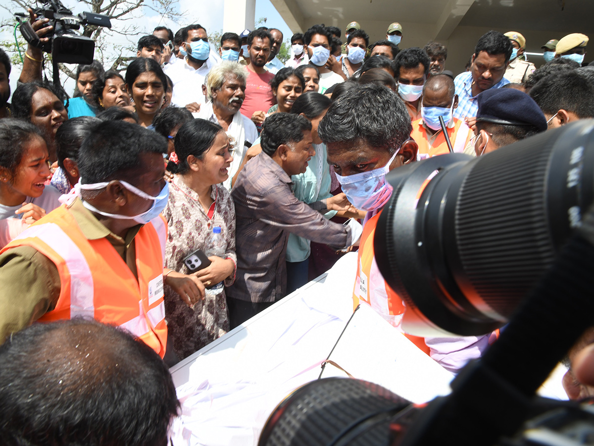 Telangana : Chevella Bus Accident Photos25