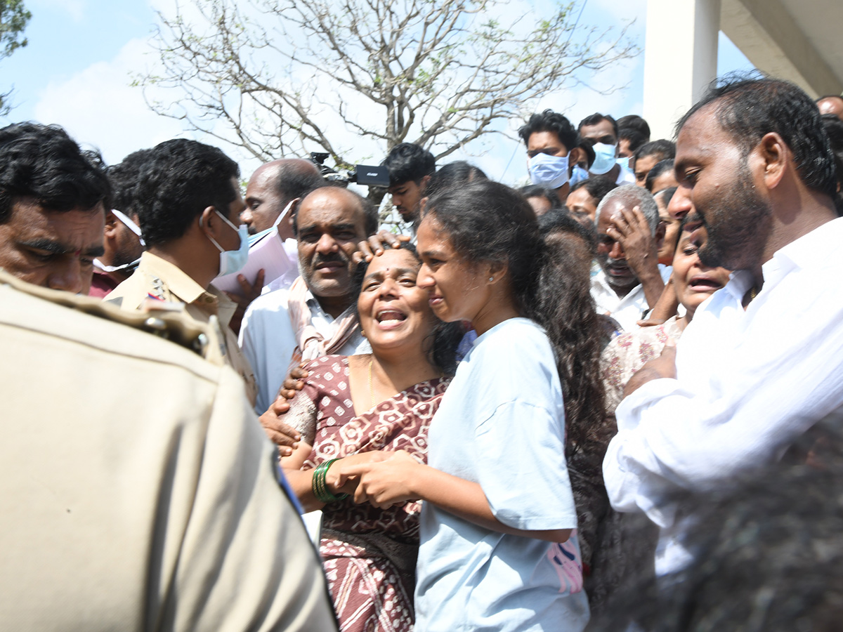 Telangana : Chevella Bus Accident Photos32