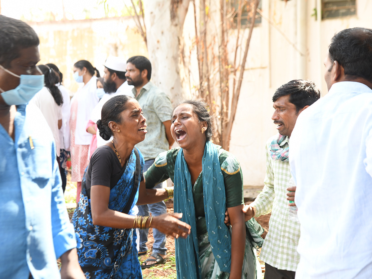 Telangana : Chevella Bus Accident Photos33