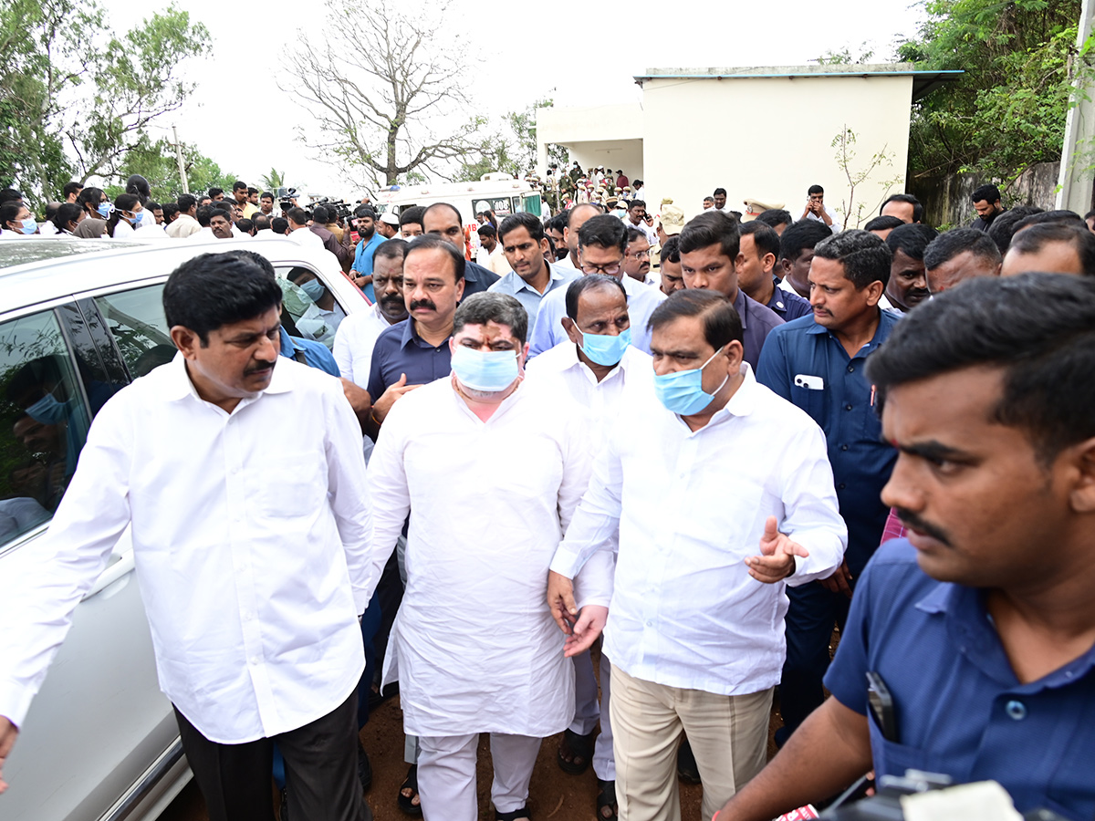 Telangana : Chevella Bus Accident Photos16