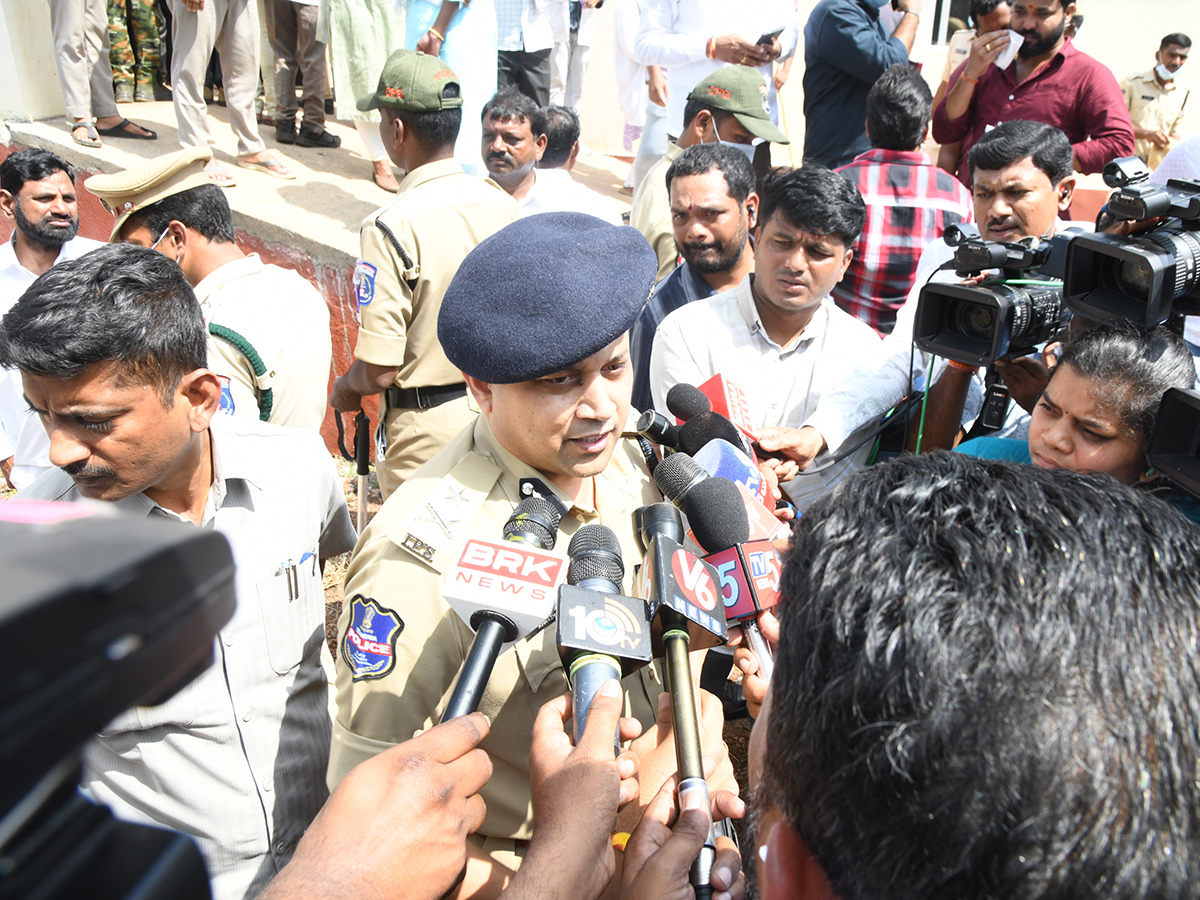 Telangana : Chevella Bus Accident Photos35