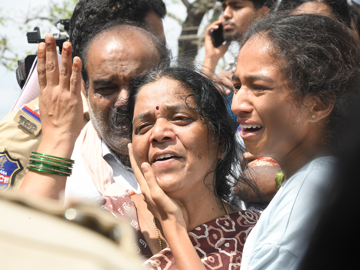 Telangana : Chevella Bus Accident Photos36