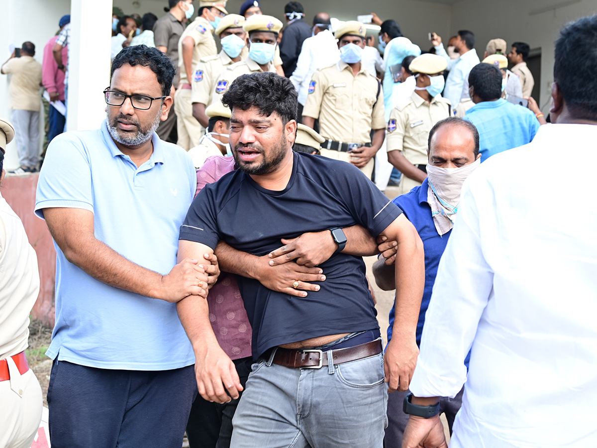 Telangana : Chevella Bus Accident Photos18