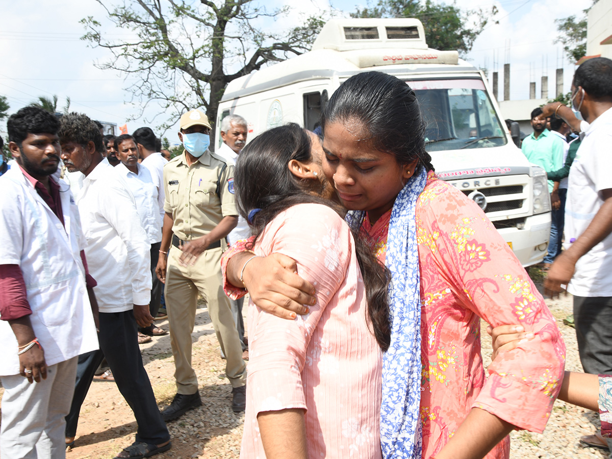 Telangana : Chevella Bus Accident Photos22