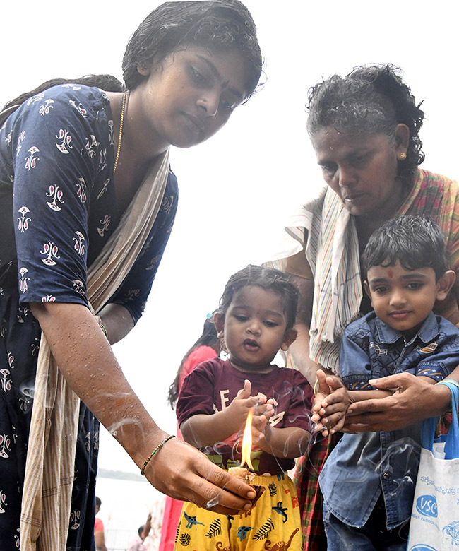 Devotional : Devotees Rush at Temples in Karthika Somavaram7