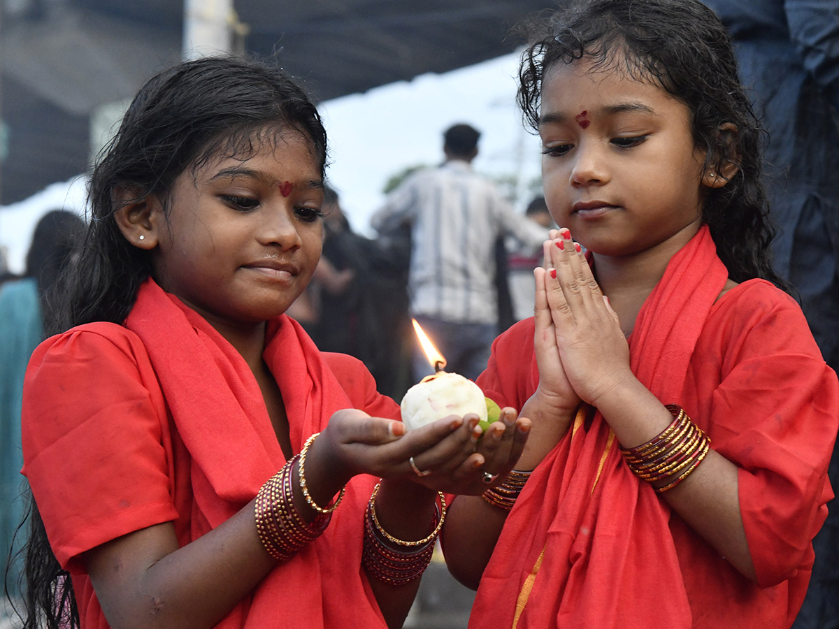 Devotional : Devotees Rush at Temples in Karthika Somavaram8