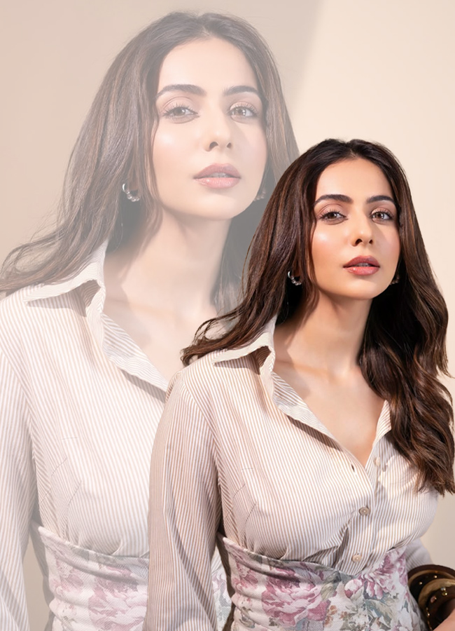 Rakul's glamour in a skirt is not usual! (Photos)2