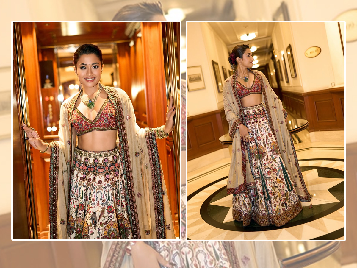 'National Crush' Rashmika looks like a glamorous doll (Photos)1